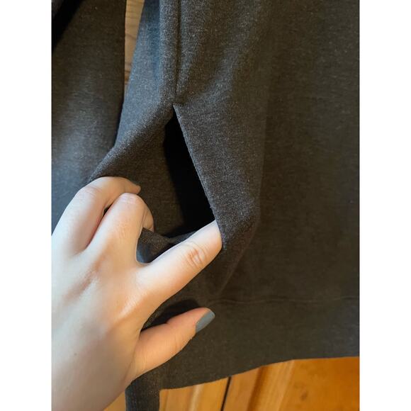The Normal Brand Women's Crewneck Pullover Sweatshirts Long Sleeve Gray Size S - Picture 6 of 11